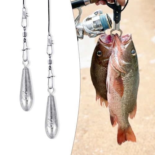 10 Pack Drop Shot Fishing Weights Kit, Drop Shot Weights, Fishing Bottom Sinkers Lead Weight for Bass Fishing Lures or Other Fish - style: 20 G / 0.71 Oz
