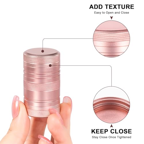 Small Pill Case Metal Pill Container - Waterproof Pill Box for Pocket Purse, Daily Travel Pill Holder 2 Times a Day, Portable Medicine Organizer for Vitamin, Fish Oils, Supplements Pink 1 Pack - color: Pink, size: Small-Short