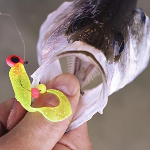 Smell Smax Scented Bait Balls/Eggs for Trout, Panfish, Salmon and More - color: Chartreuse