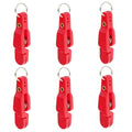 Heavy Tension Snap Release Clips for Weight Planer Board Kites Downrigger Trolling Fishing - size: 6Pcs