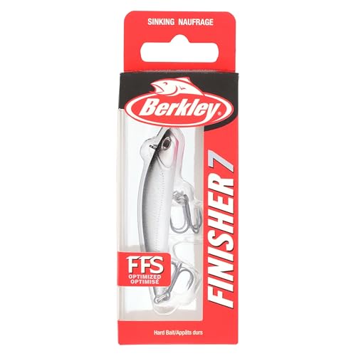 Berkley Finisher Fishing Hard Bait - color: Black Silver, size: 2 3/4 in - 1/2 oz