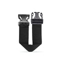ONLY COMPATIBLE WITH SOJOURNER FANNY PACKS Fanny Pack Extender Belt Bag Adjustable Elastic Strap Buckle Waist Extender - color: Black Xtnd v2
