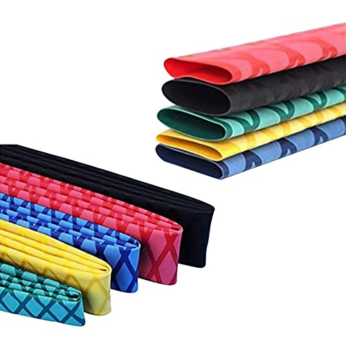 Heat Shrink Tubing, Heat Shrink Wrap Tube Sleeve for Fishing Rods Grip Handle with Non Slip and Insulation Black (Diameter 20mm, Length 39in) - color: Black, size: Diamter:20mm Length:39