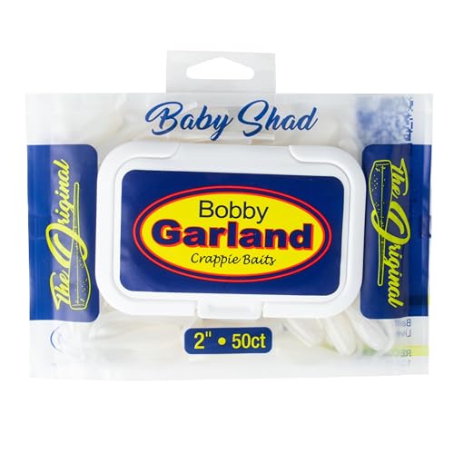 Bobby Garland Baby Shad 50-Count Bulk Pack - color: Pearl White
