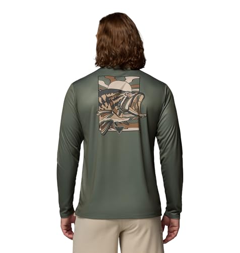 Columbia Men's Terminal Tackle PFG Fish Shine II Long Sleeve - color: Cypress, size: X-Large