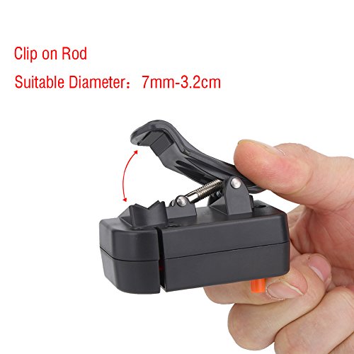 Digital Fishing Line Counter with Clip-On Spooler line Counter Fishing reels with Clip-On Spooler, 0-99.9M Depth Finder, Automatic Wire Release Accessoires de bobinage de Ligne