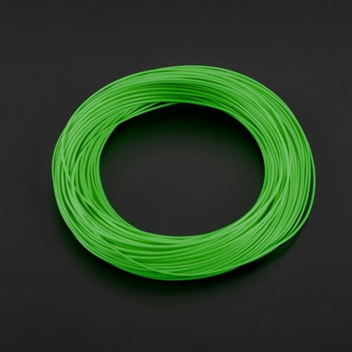 SF Fly Fishing Line Weight Forward Floating Fly Line for Fly Fishing 3wt 4wt 5wt 6wt 7wt 8wt 100FT Double Welded Loops - color: New Green, size: WF6F 100FT