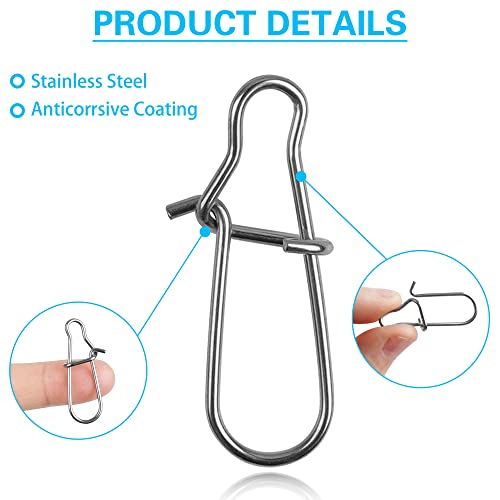 Sinker Slides for Fishing,Fishing Line Sinker Slides with Duo Lock Sinkers Weight Silder Sleeve Swivel Duo Lock Snaps for Saltwater Surf Bottom Fishing Fish Fider Rig Catfish Rig - color: Black Duo-Lock Snap, size: 35 Pack
