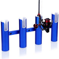 Fishing Rod Holder Aluminum, 3/4 Link Tube， Aluminum3/ 4 Rod Rack, Suit Boats & Yacht