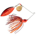 Strike King Red Eyed Special Fishing Lure, Spinnerbait - color: Fire Craw, size: 3/8oz
