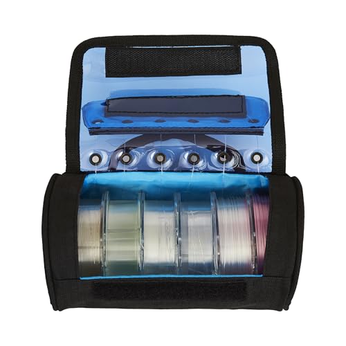 Seaguar Fishing Line/Leader Spool Dispenser & Storage Tackle Bags, Multiple Sizes - style: 6-spool