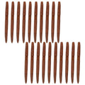 Soft Plastic Worms for Bass Fishing 20pcs FS/RE-09 | Salted ,Soft Plastic ,Fishing Lures ,with Hook Slot ,5.31in ,Saltwater Freshwater ,Bass Baits - color: Color B