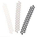 AKOAK 3 Pcs (Black, Gray, White) Hair Accessories - Fish Bone Braid Centipede, Twist Tool for DIY Hairstyles and French Braids