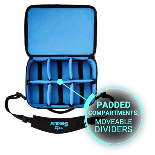 Seaguar 6-Spool Bulk 1000-Yard Fishing Line Dispenser & Storage Bag with Shoulder Strap, model SGLMBULK