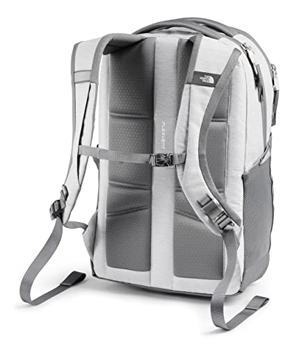The North Face Women's Jester Commuter Laptop Backpack, TNF White Metallic Mélange/Mid Grey, One Size - color: Tnf White Metallic Mélange/Mid Grey