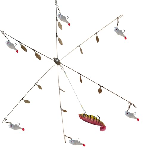 Umbrella Fishing Rig Kit Set - color: 6-arm Heavy Umbrella Rig
