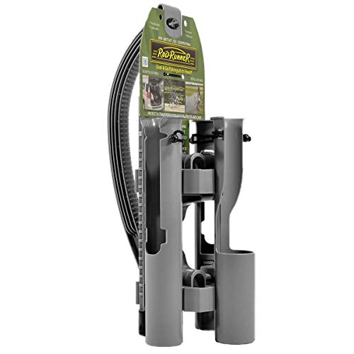 Rod-Runner Fishing Rod Rack - Express 3 Fishing Rod Carrier - Gray