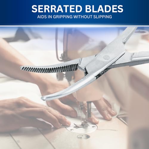ADROIT (2 Pack) 3.5" Curved Tip Stainless Steel Hemostat | Great for Sewing, Crafting, Jewelry Making and Other Uses! - size: 3.5", style: Curved