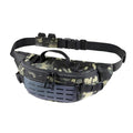 Outdoor Fanny Pack, Large Capacity Hiking Waist Packs with Adjustable Belt & Reflective Strip,good for Travel,Finshing,Running, Cycling (Dark Camo) - color: Dark Camo