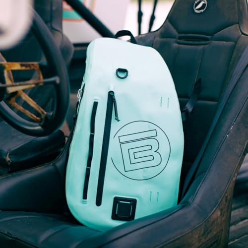 BOTE Highwater Slingpack One Strap Backpack Waterproof Outdoor Dry Bag 20 Liter Capacity Watersport Kayaking Fish Sling Snow - color: Seafoam