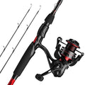 KastKing Royale Legend II Twin Tip Fishing Rod and Reel Combos, Spinning & Casting Combo, IM6 Graphite 2Pc Blanks, Extra Backup Tip Section, Stainless-Steel Guides, KastFlex Technology, EVA Handles - style: Spin: 3000 Reel, 7'0''- M Rod(2 Pcs + Extra Tips