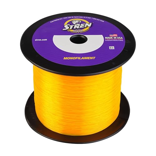 Stren Original Monofilament Fishing Line - color: Hi-Vis Gold, size: 2400 Yd, Pound Test 4, style: 4lb | 1.8kg