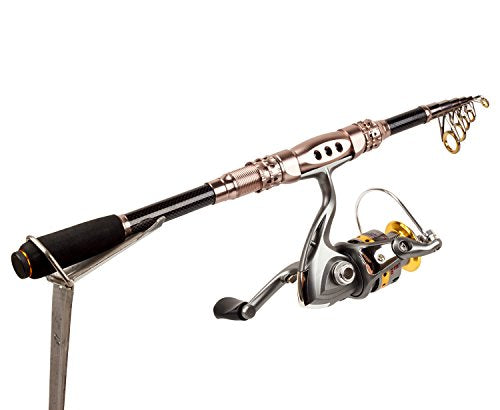 BASUNE Fishing Rod Holder Stainless Steel Ground Support Stand Fish Pole Folding Holder - 2 Packs