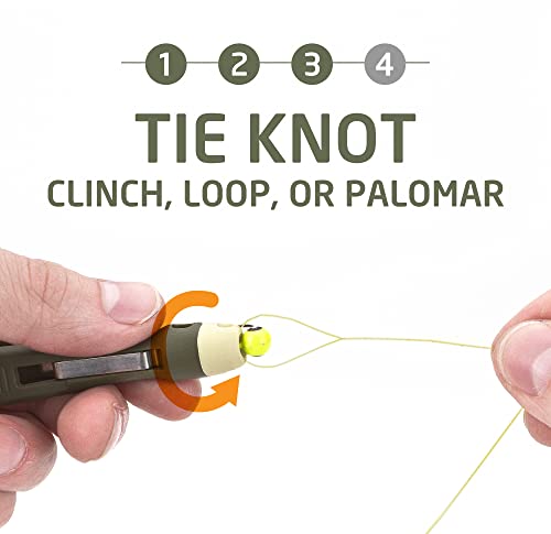 Fishing Knot Tying Tool/Jig Head and Hook Eyelet Grip/Line Threader/Clipper for Shaky Hands and Poor Eyesight. Tackle Box Accessory. | Jig Head and Hook Eyelet Grip, Line Threader, Clipper, For Shaky Hands and Poor Eyesight, Tackle Box Accessory