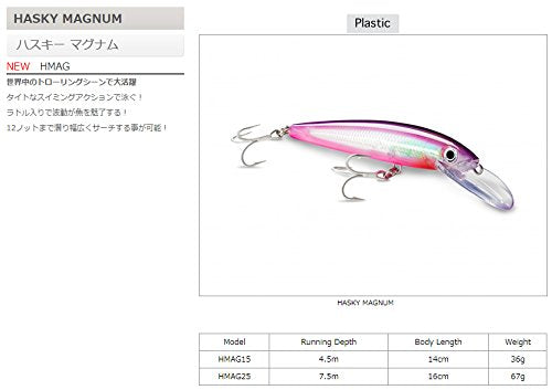 Rapala Husky Magnum 25 - color: Silver Blue Mackerel