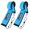 2Pcs Neoprene Fishing Rod Sleeve for Casting, Trolling, Spinning Rods – Lightproof & Puncture Resistant Rod Cover - color: Blue, size: 65" - 2Pcs