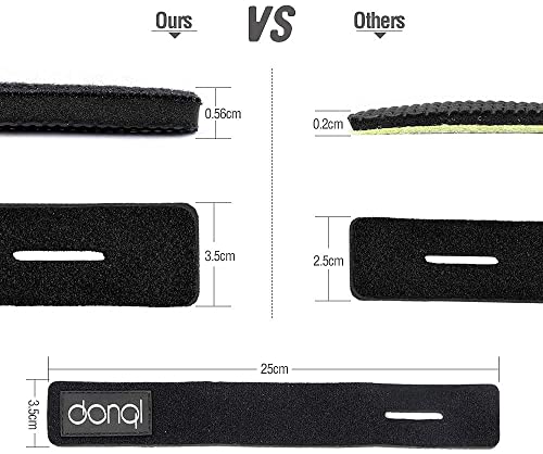 DONQL Fishing Pole Straps Belt Fishing Rod Ties Stretchy Rod Straps Fishing Rod Belt Holders for Casting Rods (3Colors,6Pcs) - color: 3 Colors