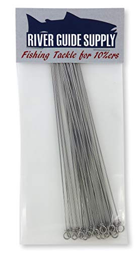 Looped Spinner Shafts - Wires - Stainless Steel - Made in USA - size: .035" 25 Shafts