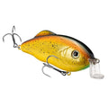 Strike King Hybrid Hunter Shallow Jr. Fishing Lure, Shallow Diving Crankbait, 90-Degree Bill, 3D Eyes, Loud Rattle, Dives 1 to 3-Feet,Size 4 & 6 Treble Hooks - color: Bully, size: 1/2 oz