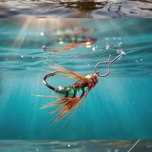 Fly Fishing Snaps and Clips – Quick-Release Durable Stainless Steel No-Knot Snap Connectors for Fast Lure and Fly Changes, Lightweight and Rust-Resistant Terminal Tackle Tools - color: clip_silver, size: M50PCS