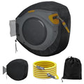 Hose Reel Cover, Waterproof UV Resistant Hose Covers for Outside, Outdoor Hose Cover with Drawstring Storage Bag, Retractable Garden Hose Reel Cover for Winter Yard Lawn