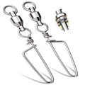 Fishing Snap Swivels,High Strength Saltwater and Freshwater Ball Bearing Swivel Corrosion Resistance Stainless,Fishing Swivels & Snaps,Swivels Fishing Tackle Barrel Swivel - size: SIZE7(265LB)20PCS