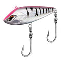 Alwonder High Speed Trolling Lures Up to 17 Knots Saltwater Fishing Lures Sinking Hard Baits 6-3/4”/7.5oz with Heavy-Duty 7/0 Hook Deep Diving Jerkbait Fishing Plug Offshore Lure for Marlin Tuna Wahoo - color: Pink Silver Mackerel