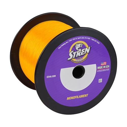 Stren Original Monofilament Fishing Line - color: Hi-Vis Gold, size: 2400 Yd, Pound Test 6, style: 6lb | 2.7kg
