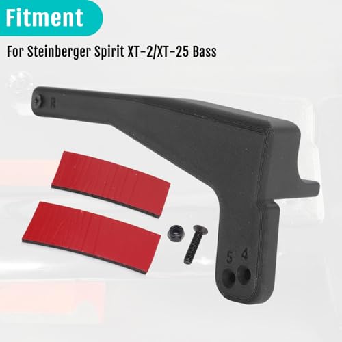 motoparty ModRod Strap Extender for Steinberger Spirit XT-2/XT-25 Bass Eliminates Neck Dive Improves Balance Comfort