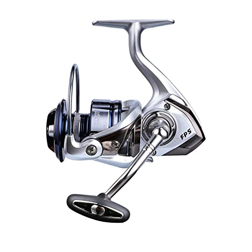 Saltwater Spinning Reel,13+1BB Ultra Smooth Saltwater Fishing Reels,Powerful Carbon Drag,CNC Aluminum Spool & Handle - color: silver&blue, size: 2000