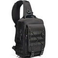 NICGID Tactical Sling Bag Pack Military Rover Shoulder Sling Backpack EDC Molle Assault Range Bag - color: Black-808-1, size: 13.3 inch