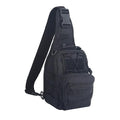 FAMI Outdoor Tactical Bag Backpack, Military Sport Bag Pack Sling Shoulder Backpack Tactical Satchel for Every Day Carry (Black) - color: Black