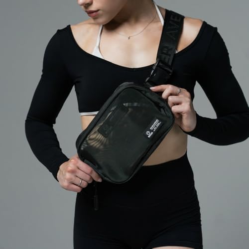WOLFpak Crossbody Pack | Universal Fannypack for Adults & Kids | - color: Mesh