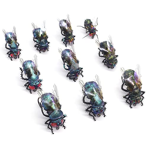 YZD Realistic Fly Fishing Dry Wet Nymph Trout Flies Topwater Lures for Freshwater Saltwater High Simulation Hand Tie Lure Kits - color: 21-A-01