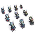 YZD Realistic Fly Fishing Dry Wet Nymph Trout Flies Topwater Lures for Freshwater Saltwater High Simulation Hand Tie Lure Kits - color: 21-A-01