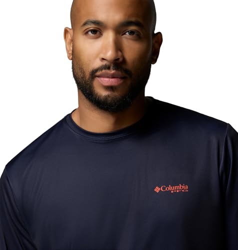 Columbia Men's Terminal Tackle PFG Sea Creature Long Sleeve - color: Collegiate Navy, size: X-Small