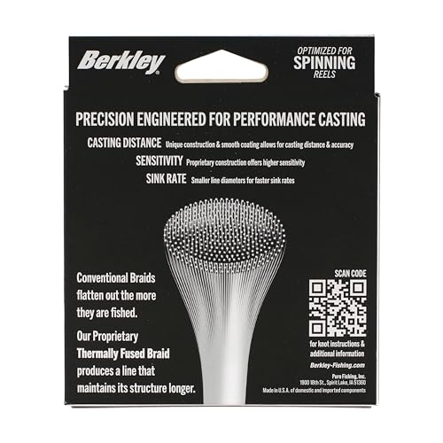 Berkley Forward Braid Fishing Line - color: Crystal, size: 14 lb - 150 yd