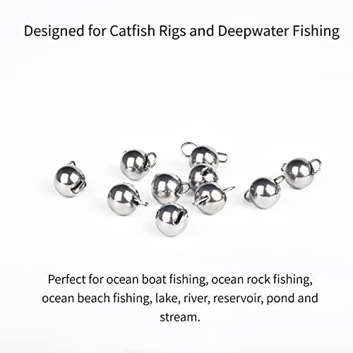 Tungsten Cheburashka Weights, Tungsten Free-Swinging Cheb Rig Weights for Finesse Rigging, Multiple, Plain - size: 1.0g - 10 Pack