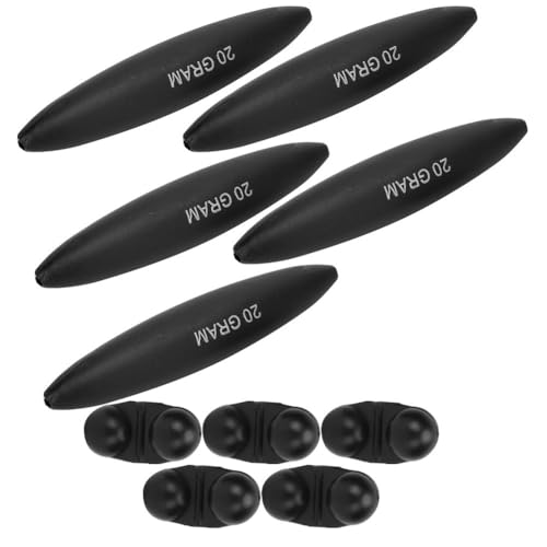 5Pcs Fishing Floats EVA Fishing Floats Slip Bobbers for Outdoors Rig Fishing Terminal Tackle Accessories