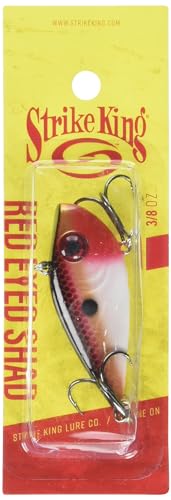 Strike King Red Eyed Shad Lipless Hard Bait - color: 414 - Red / Black Back Gold / Pearl Belly
